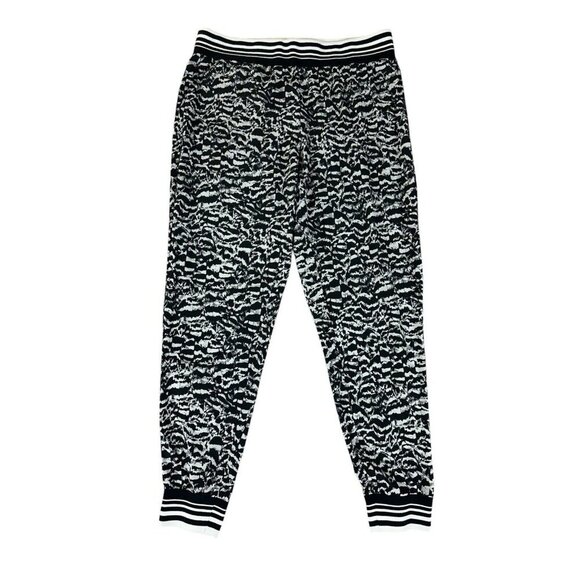 Fabletics Women's Eve Jogger Pants Black Gray Sandstorm Print Size L - Picture 2 of 16